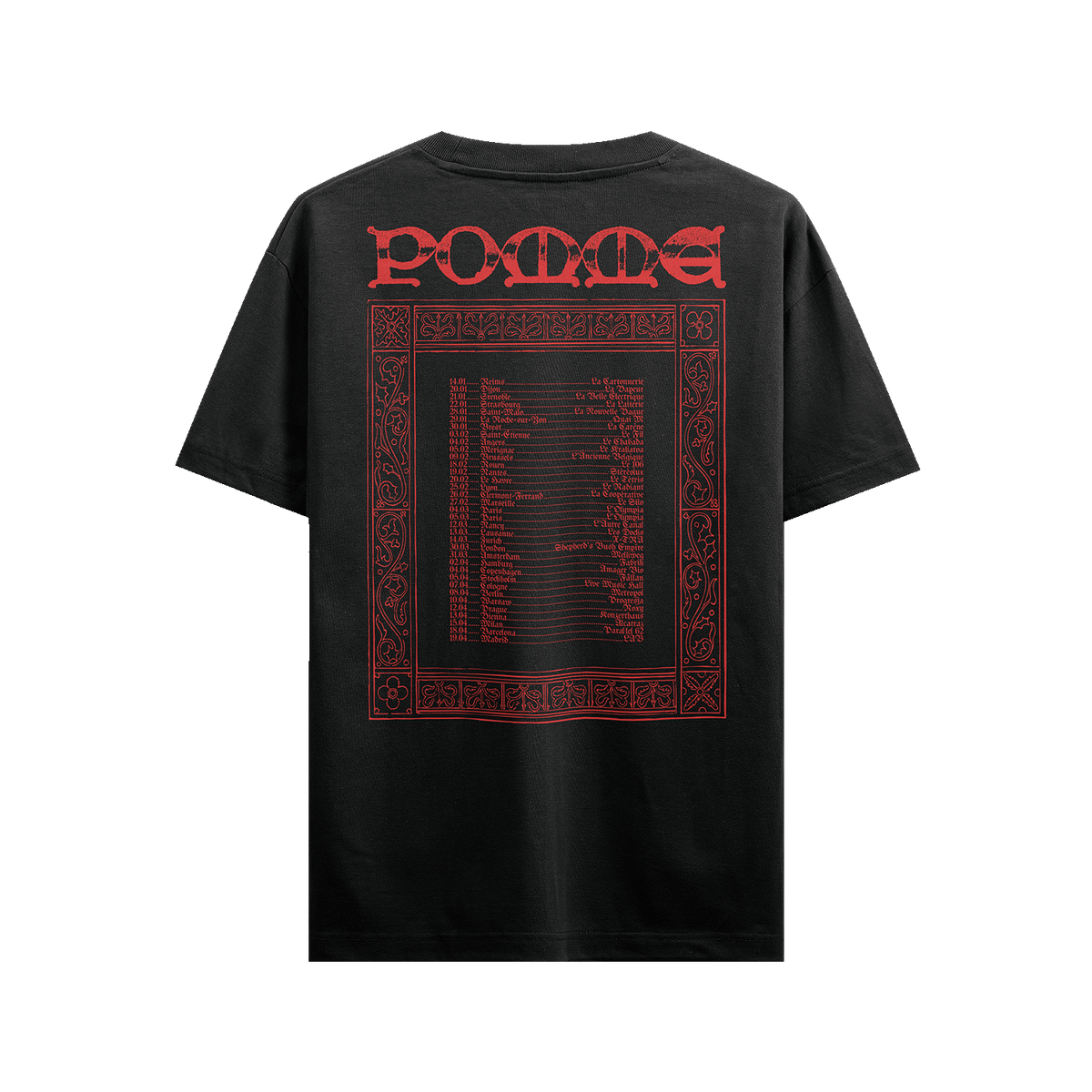pack t-shirt tour + vinyle