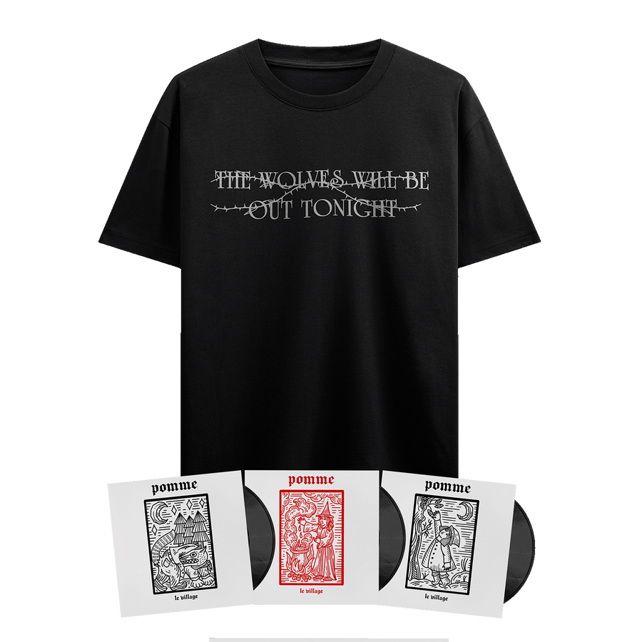 bundle t-shirt & vinyle - le village