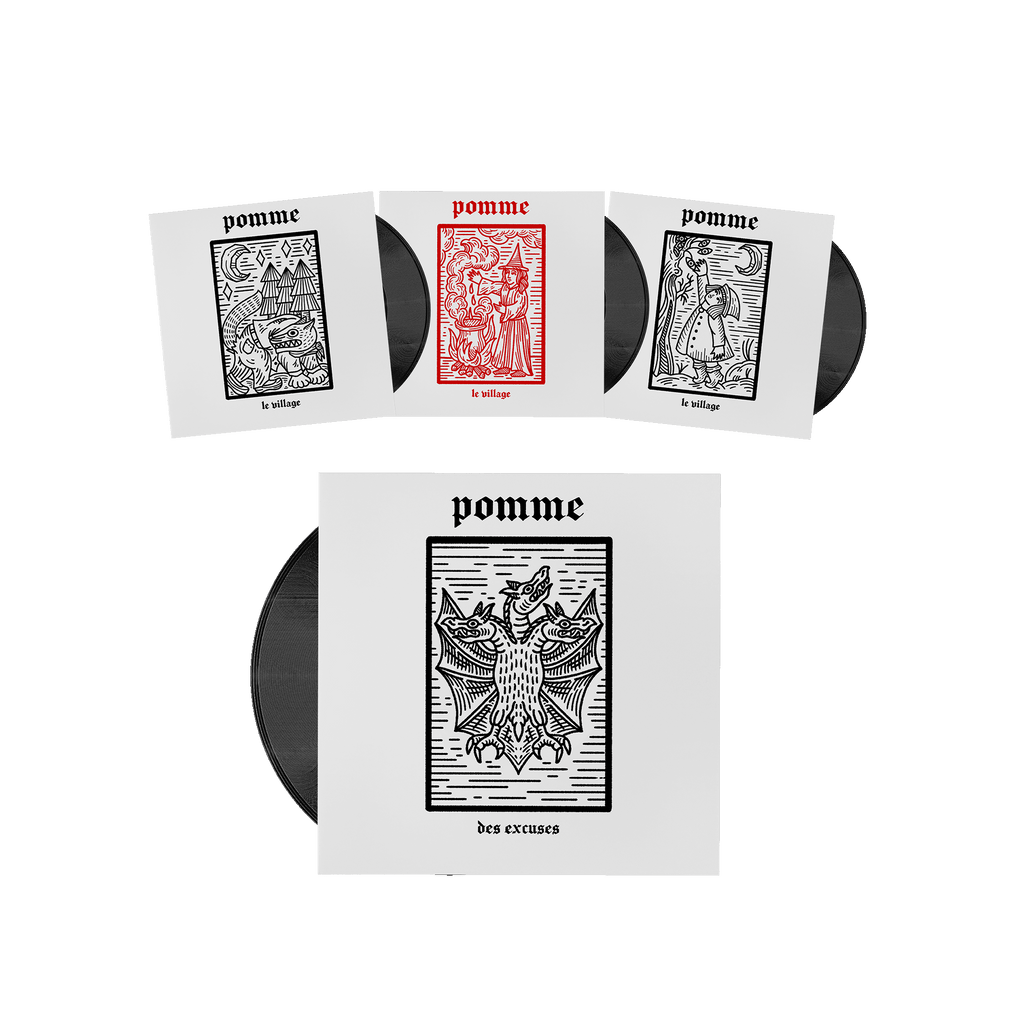 bundle t-shirt & vinyle - le village